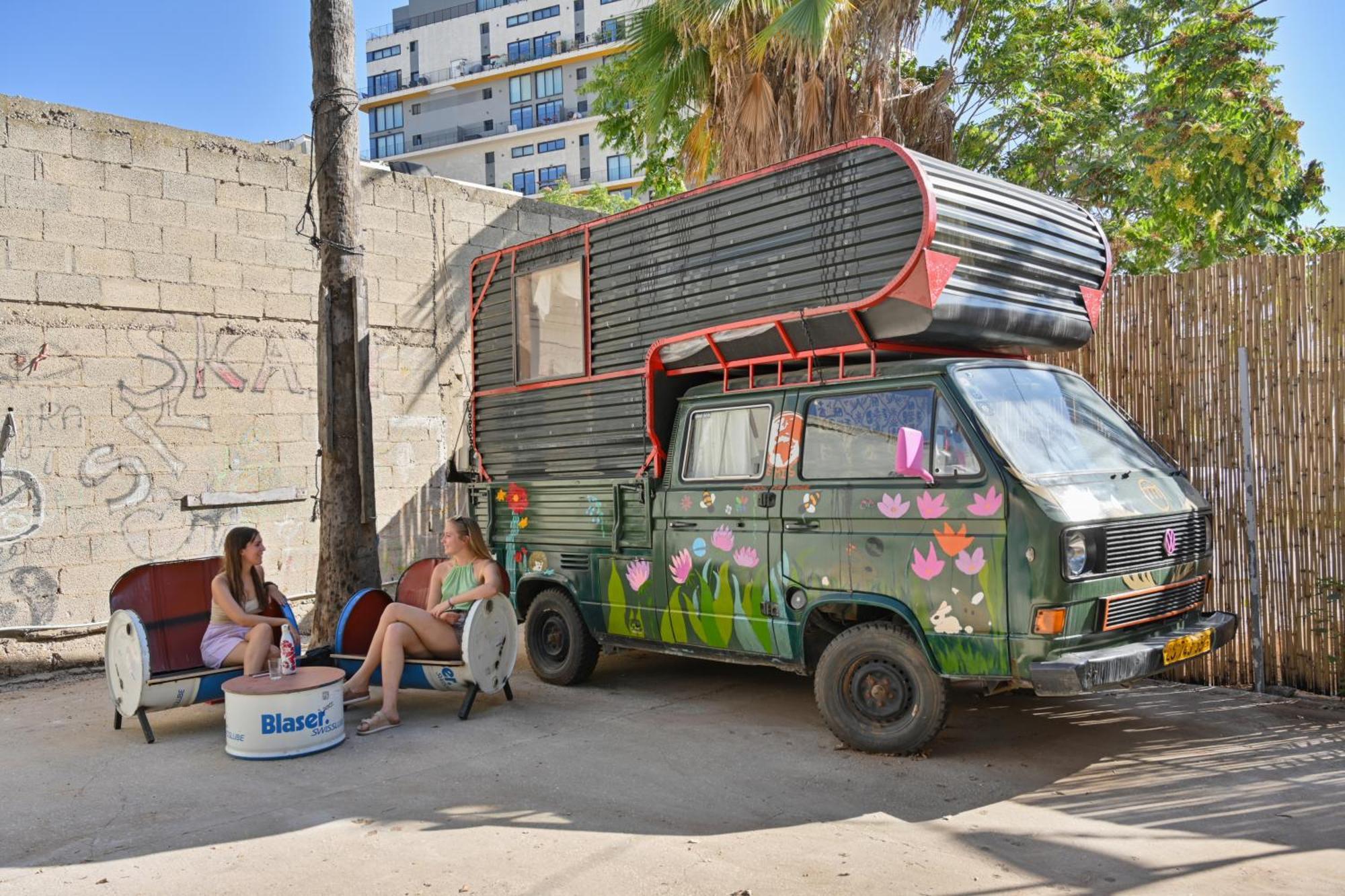 Caravan Hostel Tel Aviv By Roger Age 18-45 Ngoại thất bức ảnh